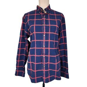 Old Navy Large Plaid Button Up Shirt